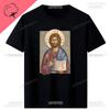 Jesus Christ Pantocrator Icon Sinai Orthodox Christian Unisex Gift Printed TShirt Summer Unisex Short Sleeve ONeck Unisex T Shirt