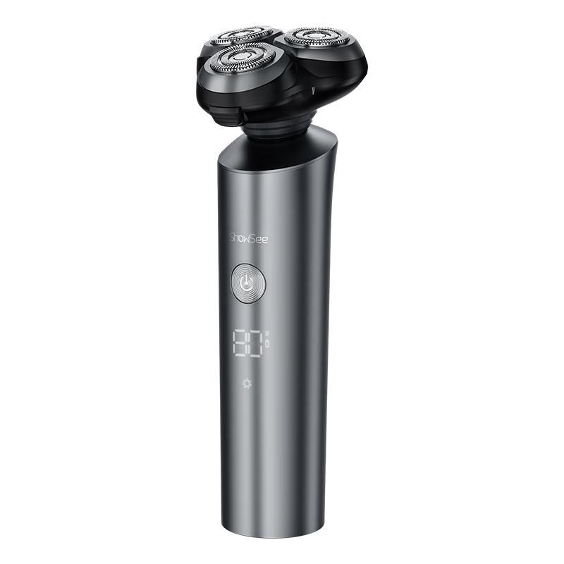 XiaoShi F305-GY 5D Floating Head Men s Electric Shaver CN plug (adapter included)