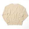 VERNO Half_Cardigan_Stitch Crewneck_Knit Beige