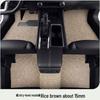 BYD Yuan UP Car Mats: Silk Loop Driver's Seat & Rear Floor Mats, Upper Carpet, Thickened Single Piece