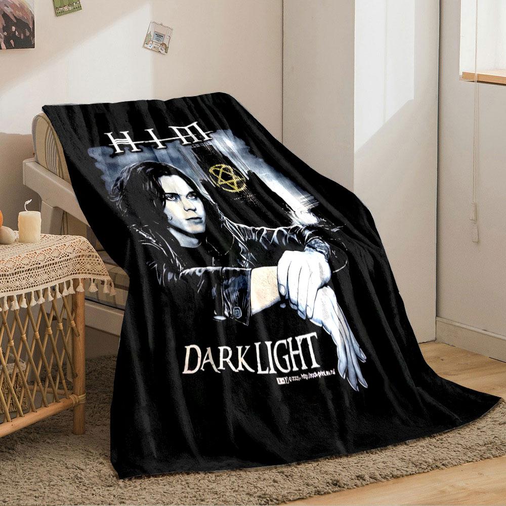 HIM Dark Light Blanket for All Seasons Blanket Lunch Break Throw Gift