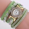 Ladies Watch, Korean Fleece Wrapped Bracelet Watch With Diamonds Wrapped Watch Accessories
