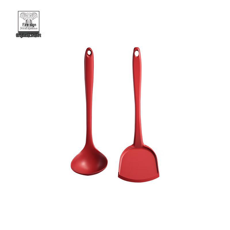 

Huoxiang Silicone 2-Piece Kitchen Utensil Set