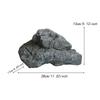Fake Landscape Rock Yard Ornament Multifunctional Lightweight for Landscaping Projects Realistic Sandstone Garden Decoration