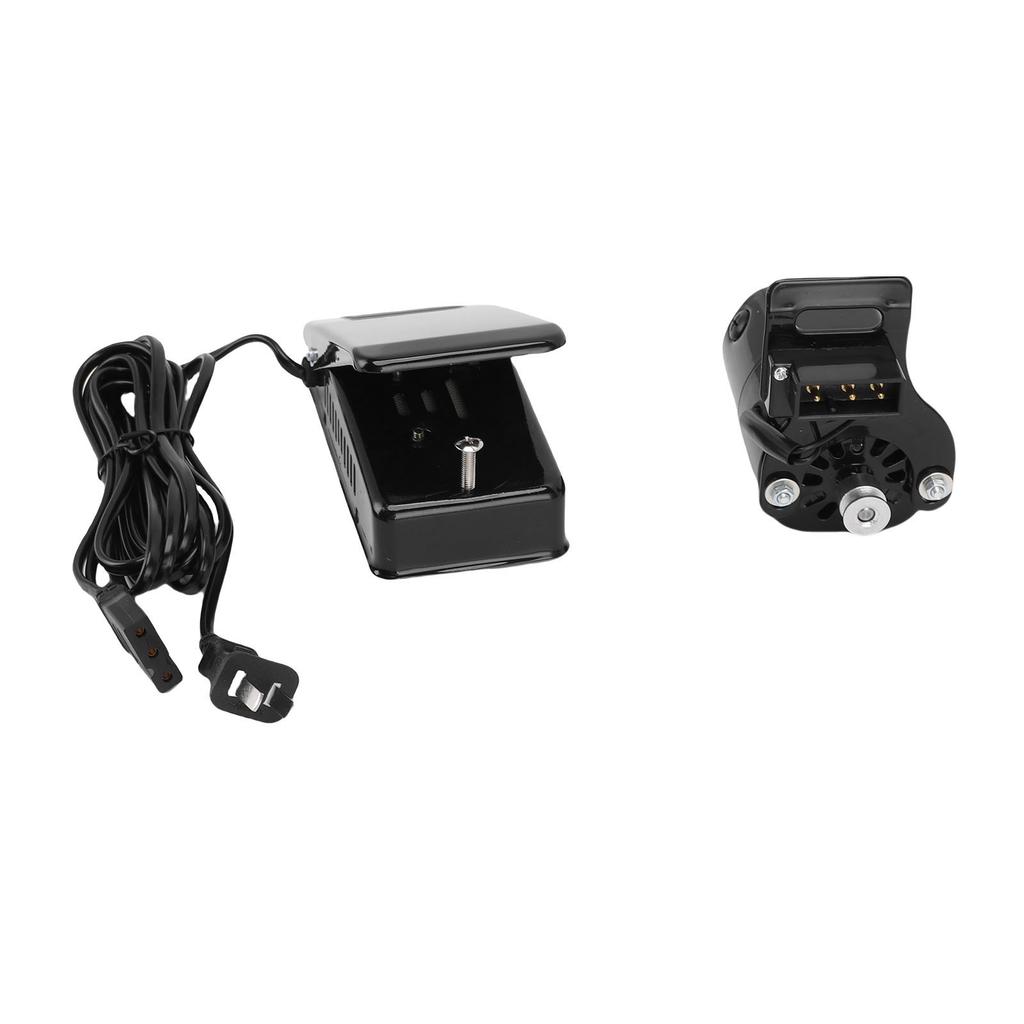 Nähmaschinenmotor-Kit 100W 7000 U/min Nähmaschinenmotor und stufenlose Geschwindigkeitsregelung Fußpedal mit Riemen