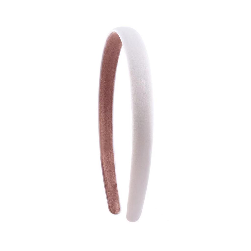 Kids' Solid Color Wide Edge Headband – Handmade Fabric Base, Perfect for Summer DIY Accessories