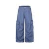 Unisex Vintage American Style Cargo Pants Straight Fit Cotton Loose Trousers Men Women Casual Wear