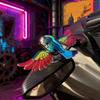 Creative Flying Bird Hanging Decoration for Vehicles Wind Resistant Design with Wings That Flap When Driving Over 30 MPH