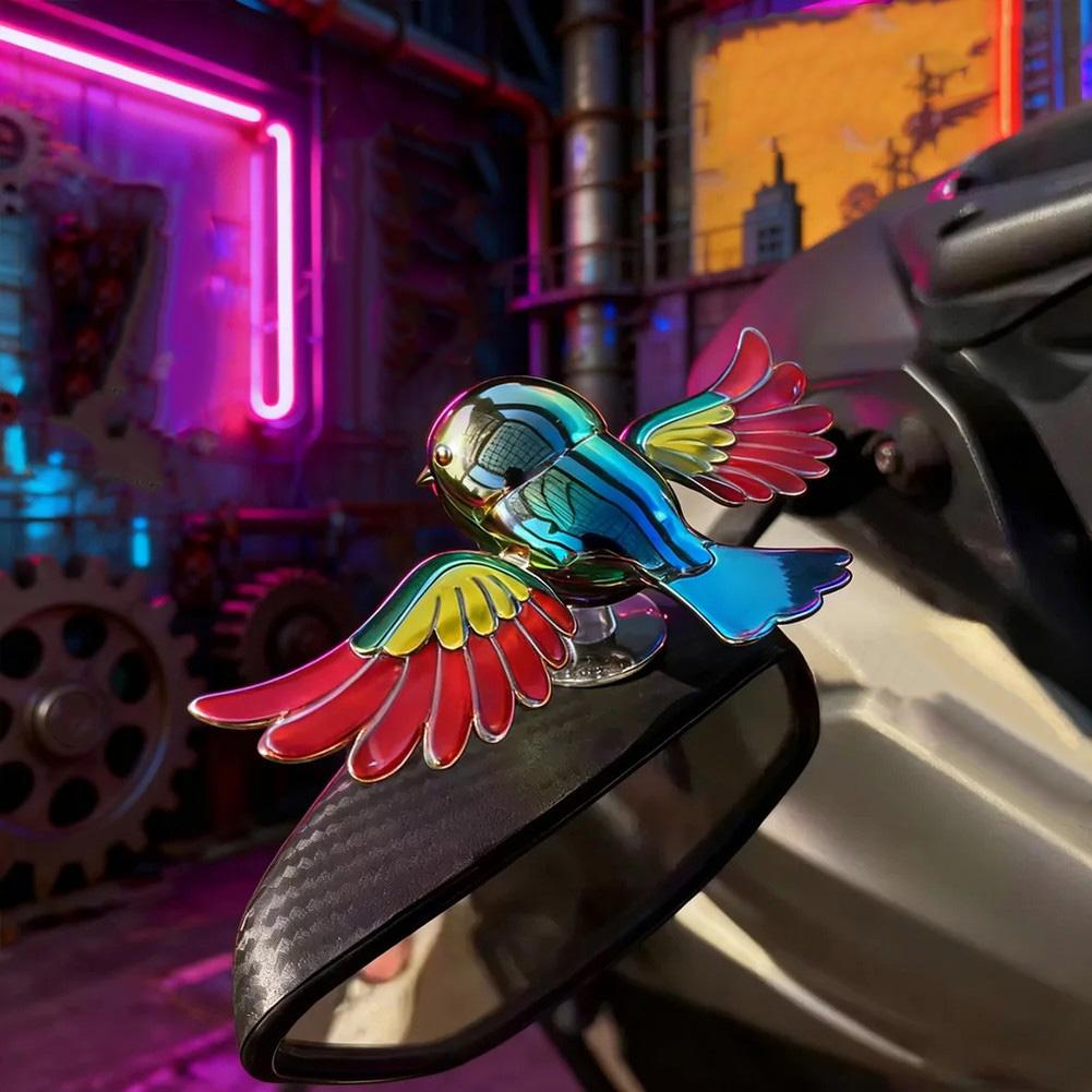 Creative Flying Bird Hanging Decoration for Vehicles Wind Resistant Design with Wings That Flap When Driving Over 30 MPH