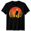 Wanderer Silhouette Wandern Draußen Herren T-Shirt Damen Grafik Natur Abenteuer