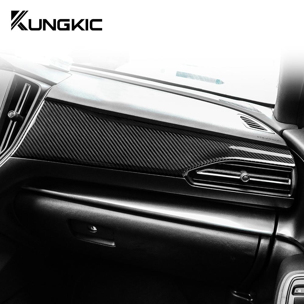 Real Hard Carbon Fiber Sticker For Subaru Crosstrek Impreza 2025 WRX/WRX STI 2025 2025 Co-Pilot Dashboard Panel Interior Trim