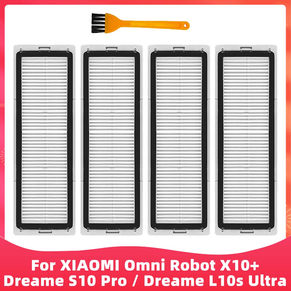 Fit For ( Xiaomi Mijia Omni Robot X10+ / Dreame S10 Pro / Dreame L10s Ultra SE ) Brush Filter Mop Dust Bag Accessory Part