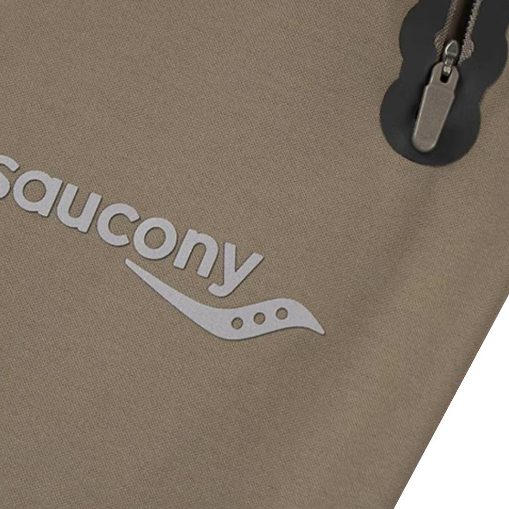 SAUCONY Sports Lifestyle Series Fashion Versatile Slim Fit Breathable Knitted Sports Pants Men Pants Light-Gray Coffee SA2259KP01T-CO040