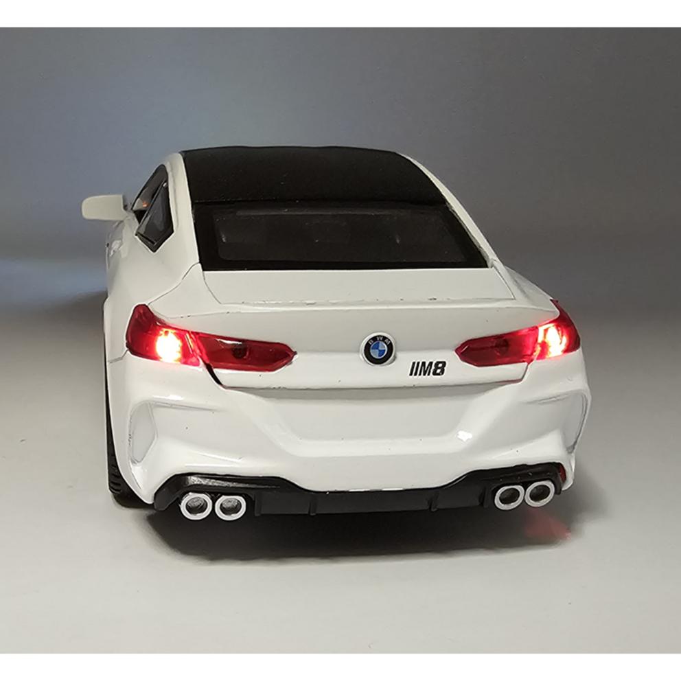 BMW M4 Sports Car 1:32 Scale Diecast Model, White