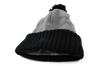 New Era Strick Colorblock Grau Mütze, mit Bündchen, Schwarz/Melange
