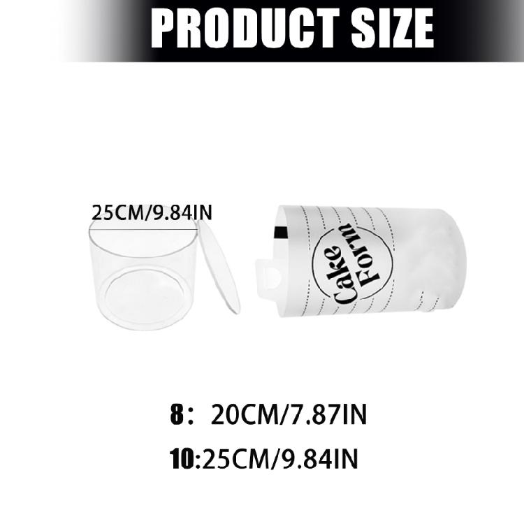 Multifunctional Acrylic Dessert Mold For Cakes Pastry Set Chilling And Creative Food Presentation