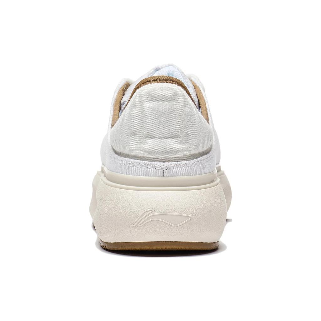 New LiNing Anti Slip And Wear Resistant Lightweight Low Top Sports Casual Shoes Women's Ivory AZGT044-4