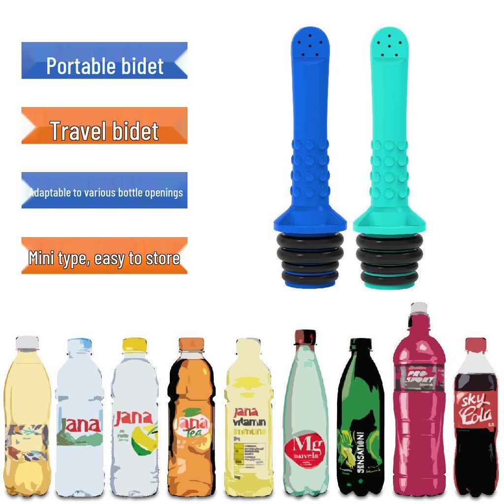 3-teiliges tragbares Handbidet-Set für Reisen - Persönliches Hygiene-Spülgerät