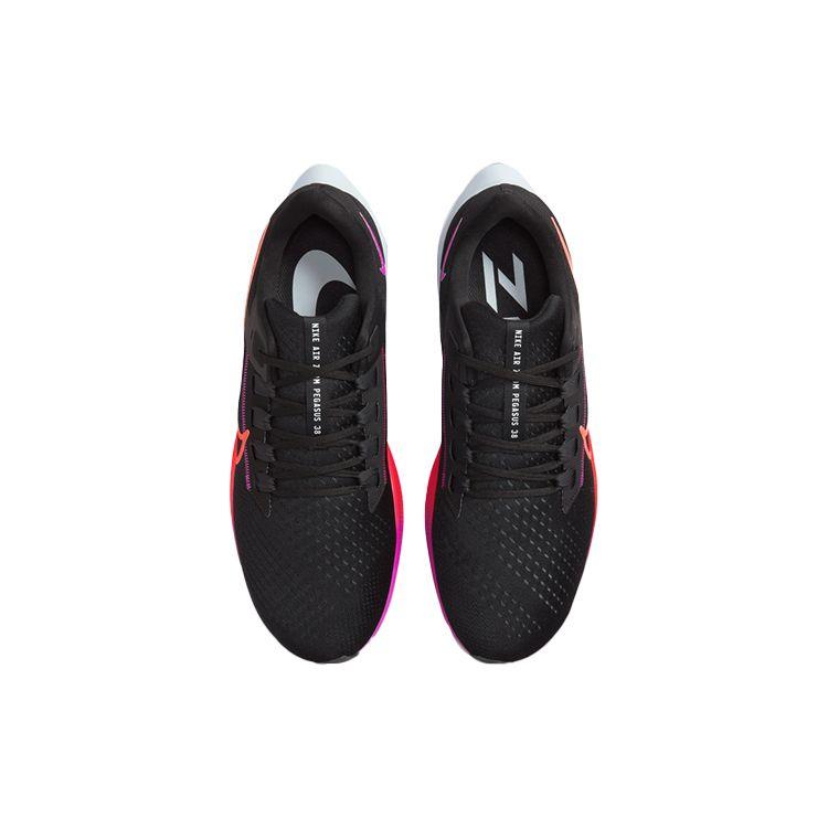 Nike Scarpe da Ginnastica da Uomo Air Zoom Pegasus 38 Nero Viola Iper Off-Noir Flash-Crimson CW7356-011