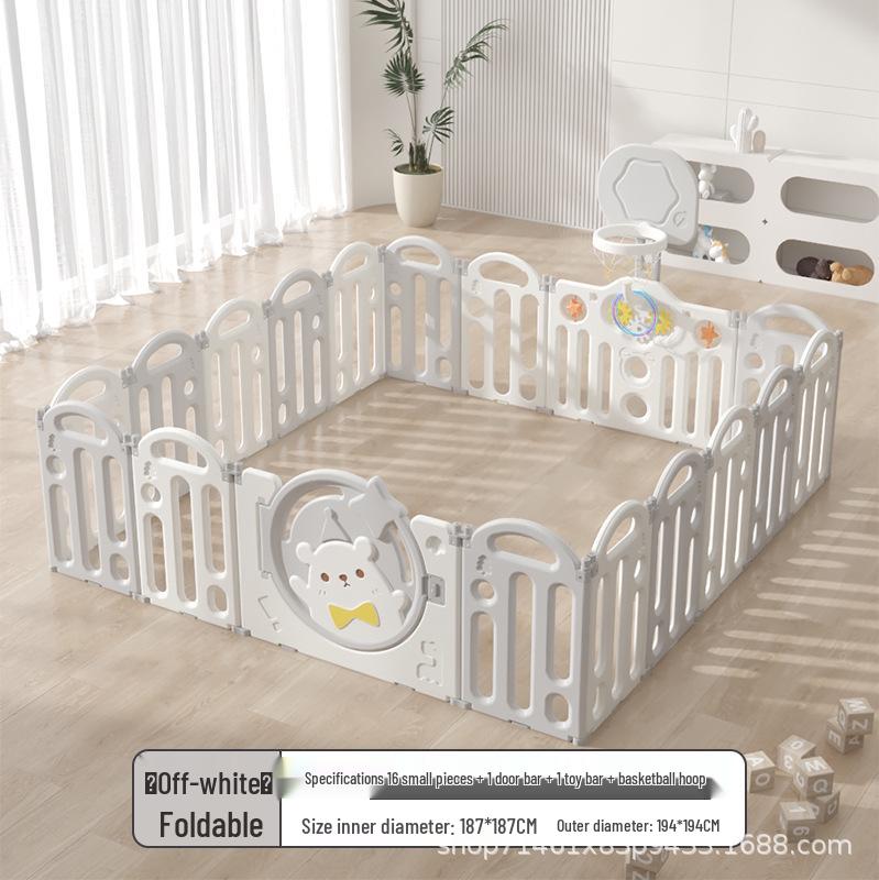 Indoor Safety Playpen & Crawling Mat for Babies: Anti-Fall Playground & Learning Fence