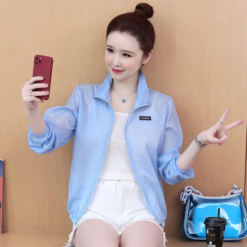 Summer Sun Protection Clothing for Women Korean Loose and Versatile Short UV Resistant Sun Protection Jacket