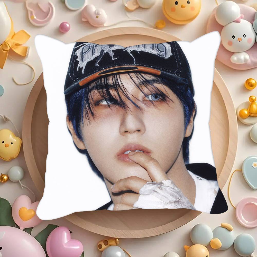 Pillowcases cushion covers living room sofas home decor gifts Korean singer H-Han Ji COOL Sung