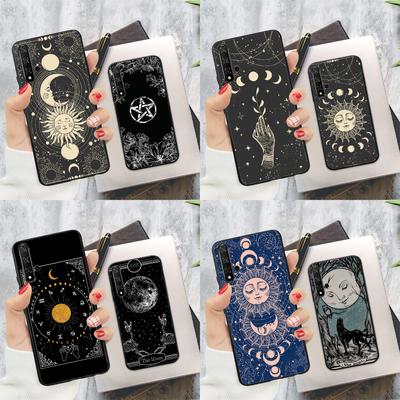 Funda Tarot Luna de Brujas Para Huawei P40 Lite P20 P30 Pro Mate 20 Lite Nova 5T P Smart 2021 2019 Honor 50