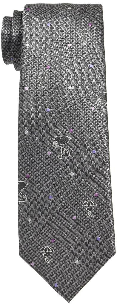 Tie Snoopy Necktie PN914458 Gray SNOOPY Business Brand Necktie Present [Peanuts]