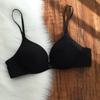 Seamless French - Style Front - Closure Bra for Women Push - Up Breathable Thin Wirefree Sweet Teenage Bra