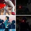 Bicycle Tail Light with Brake Sensor Waterproof USB Rechargeable Outdoor MTB Road Mountain Bike Night Riding Warning Rear Lamp