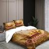 Königskrone Flügel Bettwäsche Set Gold Rosa Königskrone Und Flügel Druck Mit Königin Text Atmungsaktiv Schlafzimmer Dekor