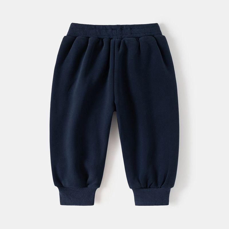Spring and Autumn Boys' Sports Pants K-style Babies' Trousers Kids Casual Sweatpants Children Simple Pen Bear Ankle Banded Pants