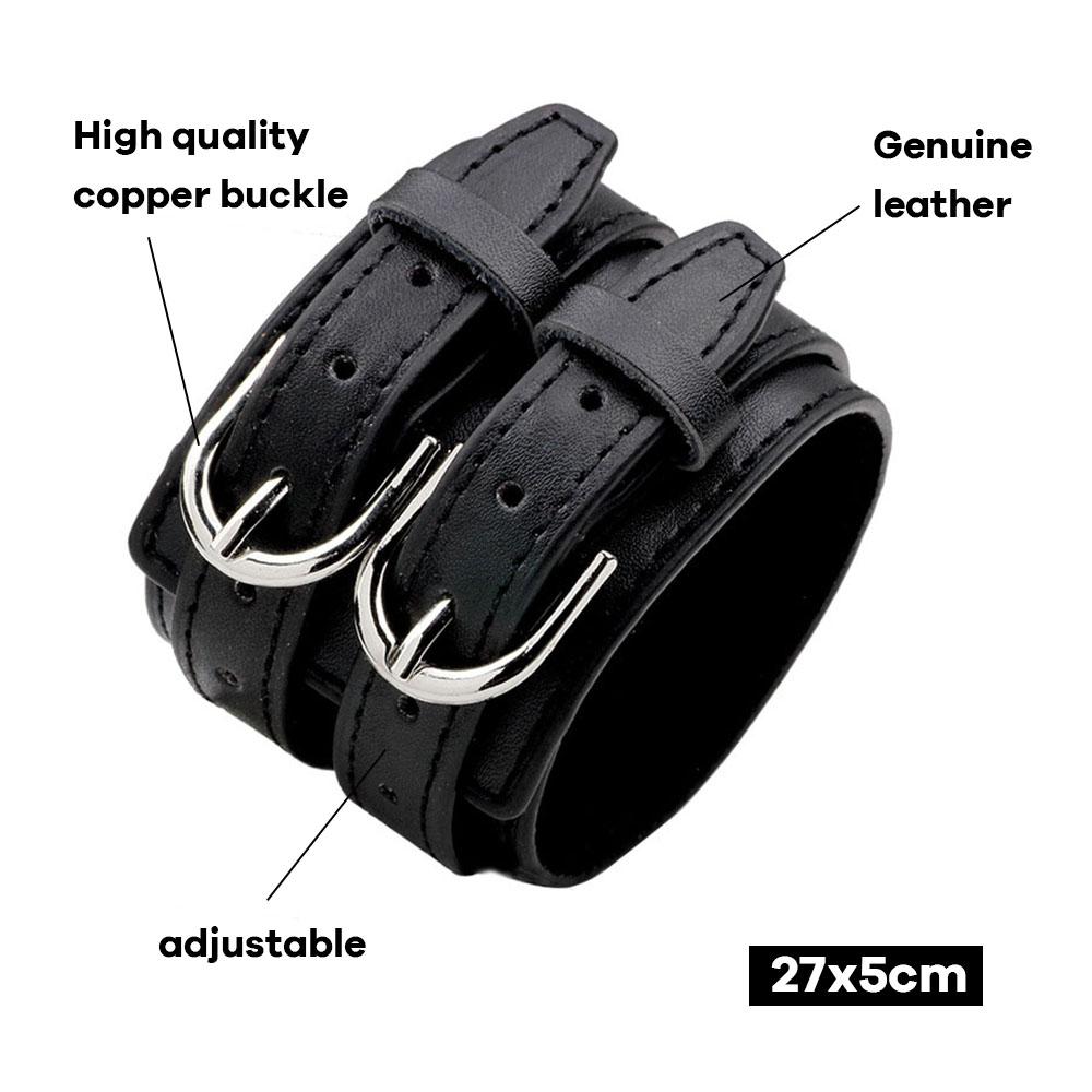 Vintage Punk Style Leather Bracelets For Men Fashion Rock Retro Cowhide Leather Hand Made Braided Bracelets For Friend