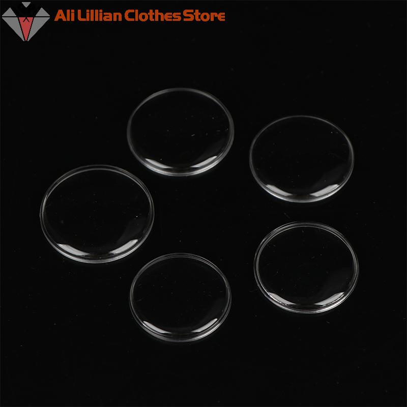 New 1PC 28MM- 32.2MM Watch Accessor Mirror Organic Glue Cover Glass Lens Vintage Pot Cover Acrylic Plastic Protective Film Cover
