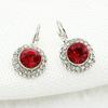 Fashion Moon River Ear Buckle Temperament Round Joker Earrings Trend Female Accessories