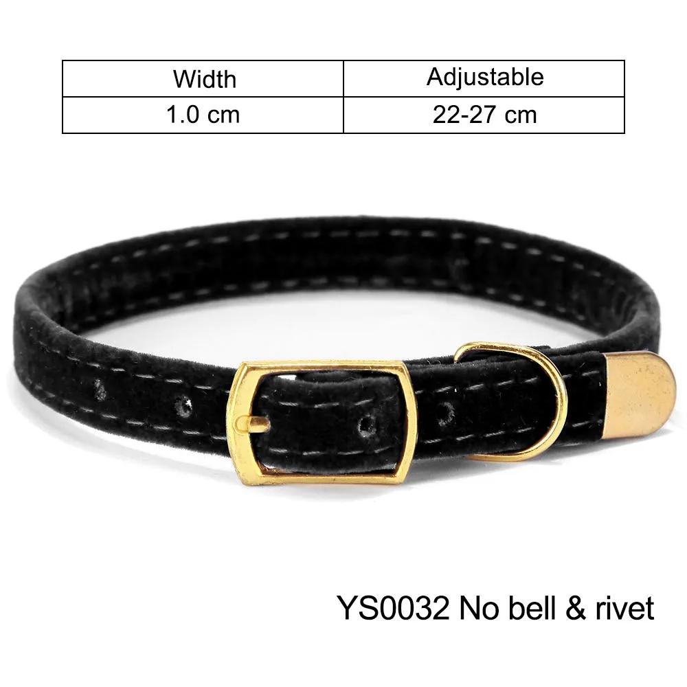 Cat Collar With Bell Safety Cat Collars Puppy Dog Collar For Cats Small Dogs Kittens Solid Pet Collar Chihuahua Products Decor