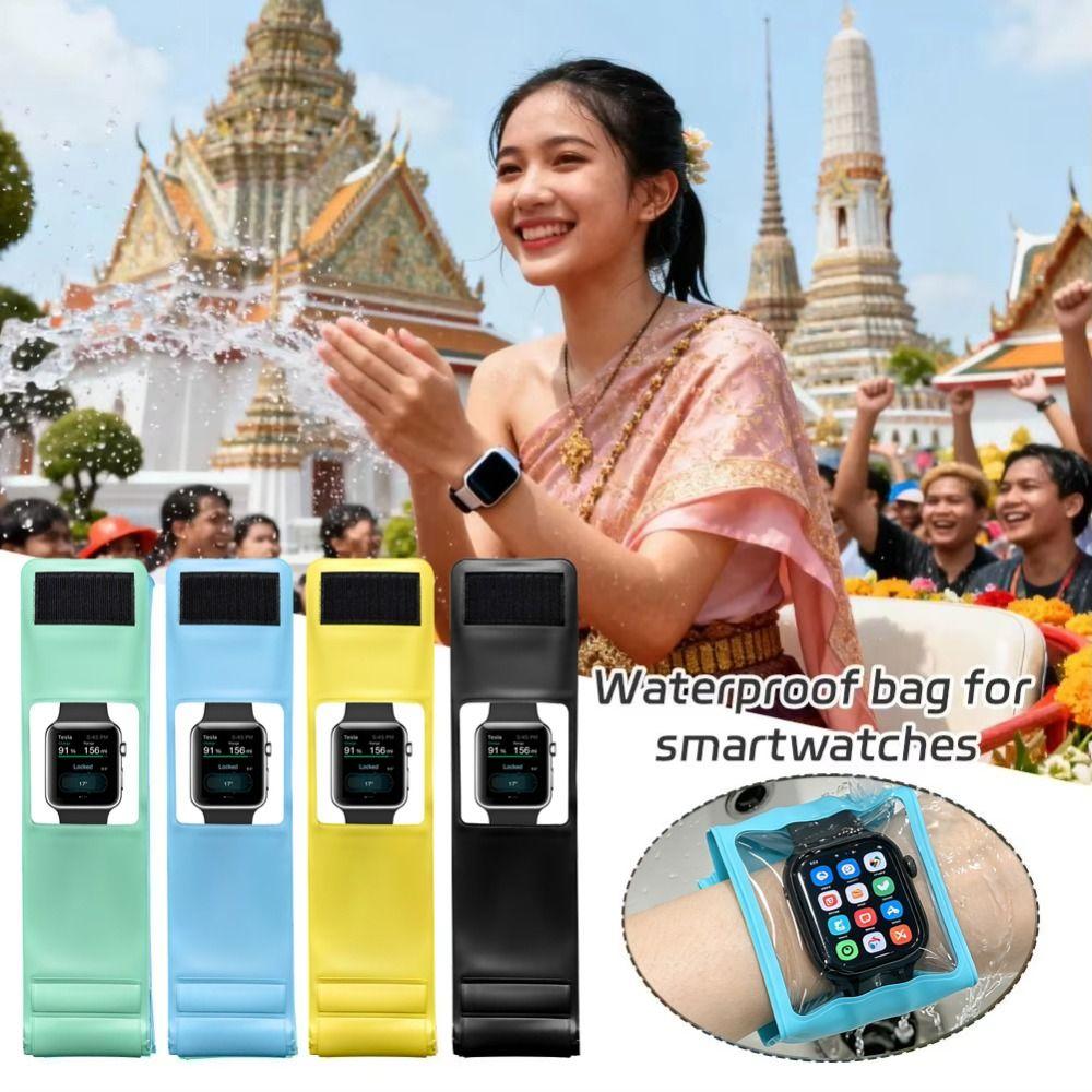 IPX8 Waterproof Smartwatch Waterproof Case Portable Children's Watch Sealed Pouch  Pool