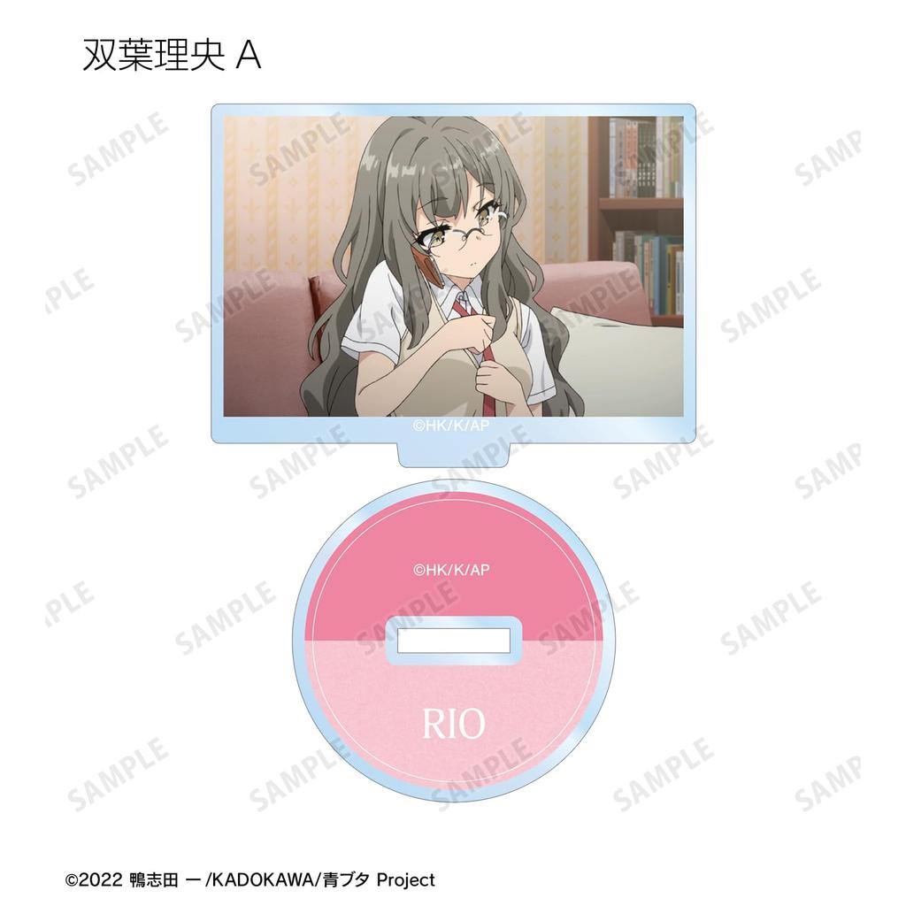 Rascal nesní o Bunny Girl Senpai Sběratelské akrylové stojánky se scénami Krabička 12 kusů