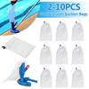 Pool Cleaner Bags Swimming Pool Vacuum Suction Head Leaf Mesh OPP Plastic Bags Cleaning Tools Swimming Portable Outdoor Elements