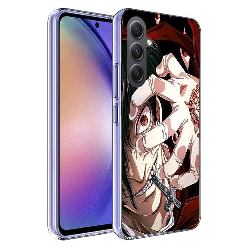 Alucard Helsing Phone Case for Samsung A17 A37 A57 A07 A16 A26 A36 A56 A06 A02S A12 A22 A32 A52S A04S A14 A24 A34 A54 A03 A13 A3