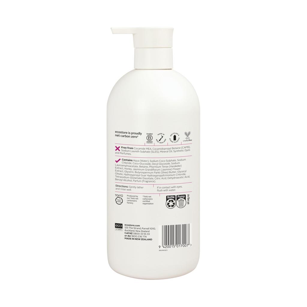 ecostore Body Wash [Jasmine & Manuka Honey] 900mL Body Soap Body Care Plant-derived Gentle on Skin
