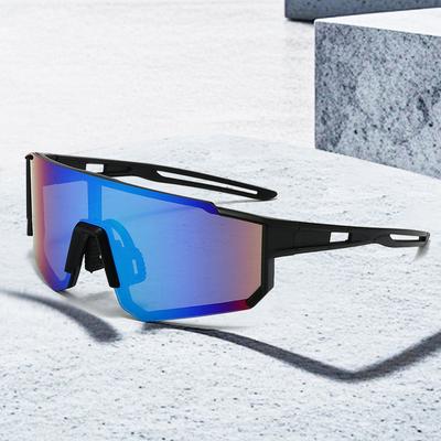 New Men'S And Women'S Outdoor Riding Sunglasses With One Piece Bicycle Windproof And Sand Resistant Sports Sunglasses 3256