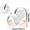 Modern Floral Thank You Sign for Sister, Friendship Keepsake, Gratitude Gift for Female Friends, Tabletop & Home Decor, Nurseries, Home Desk Living Ro