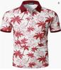 New Men's Summer POLO Shirt Men's Casual Short Sleeve Lapel T-Shirt D Printed Short Sleeve POLO