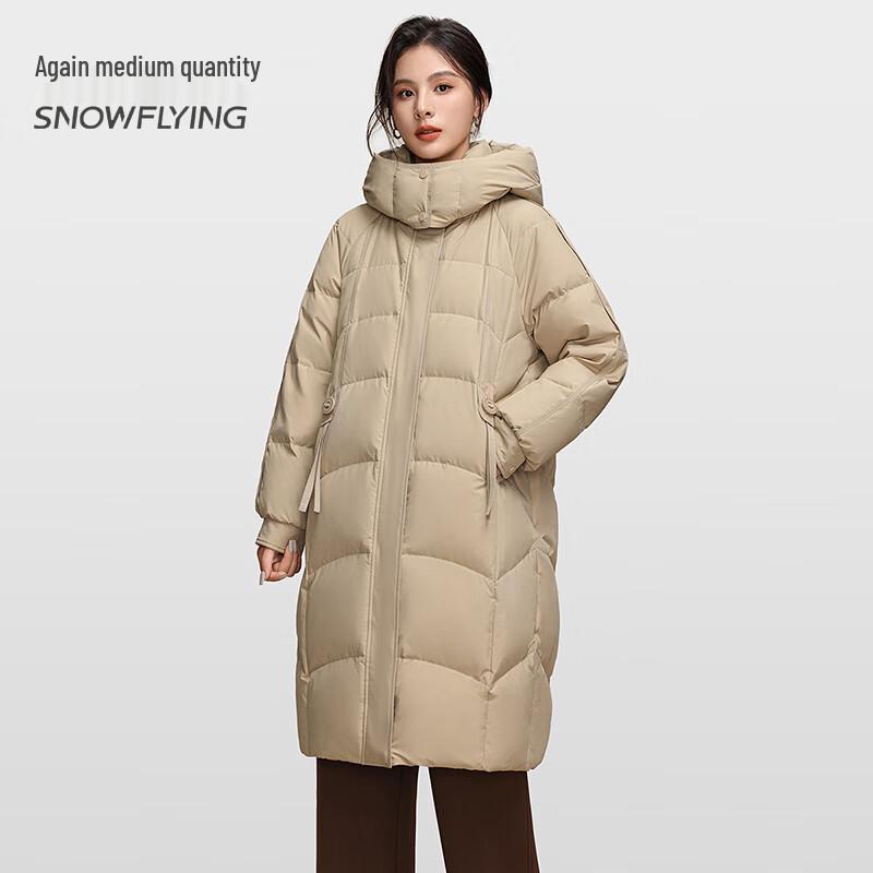 SNOWFLYING Women's Long Winter Down Jacket X40143342F