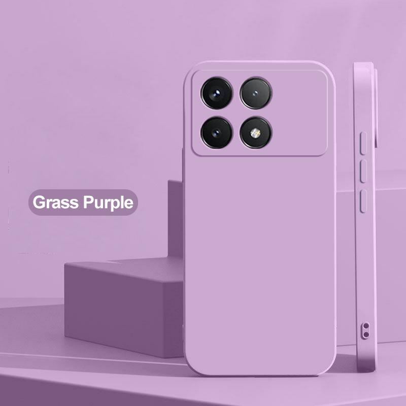 

Для Poco X6 Pro Чехол квадратный жидкий силиконовый чехол для телефона Xiaomi Poco X6 Pro Poco X 6 Pro X6Pro Pocox6 Pro 5G противоударный мягкий чехол For POCO X6 Pro 5G