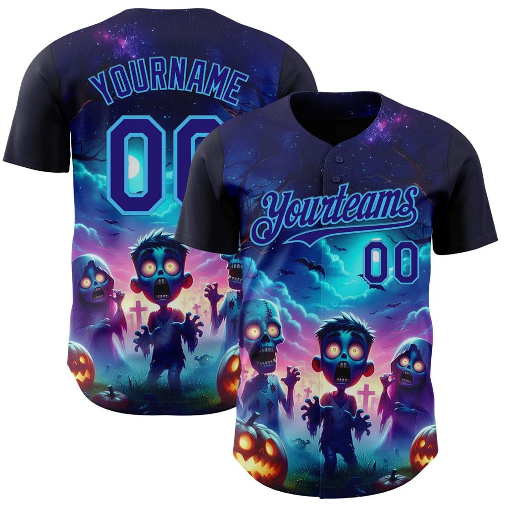 Custom Baseball for Halloween, Unisex Sports Top for Men and Women