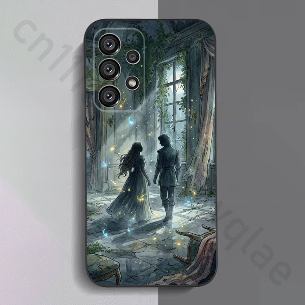 Once Upon a Broken Heart  Phone Case for Samsung S25 S24 S23 FE S22 S21 S20 FE plus Ultra Black soft shell