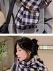 Women's Green Plaid Scarf: Trendy, Versatile, and Warm for 2024 Autumn/Winter