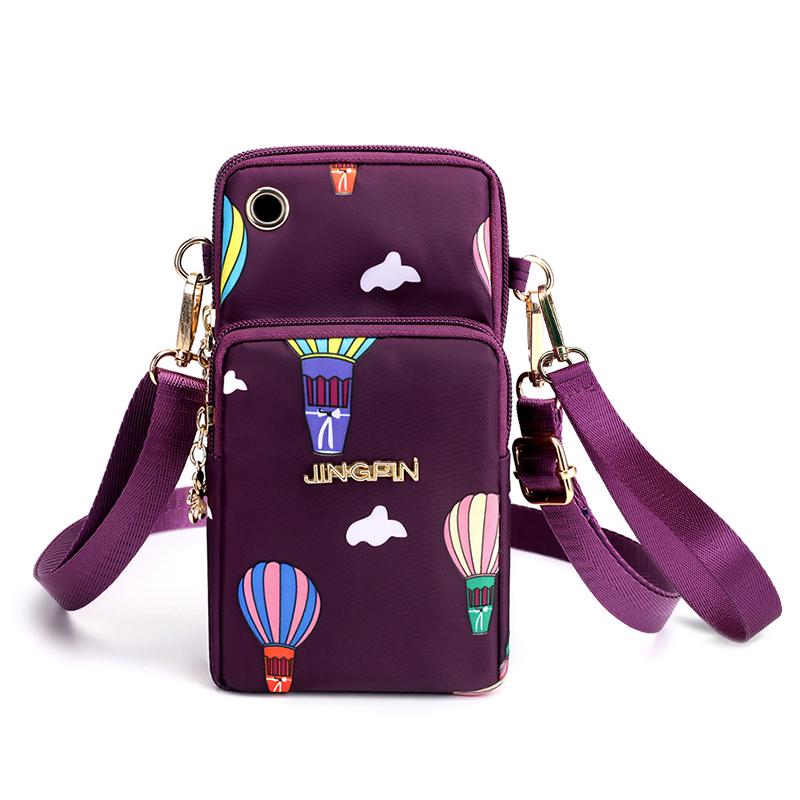 Damen Sommer 2025 Crossbody Mini-Tasche: Modische Handy-, Münz- & Handgelenk-Geldbörse